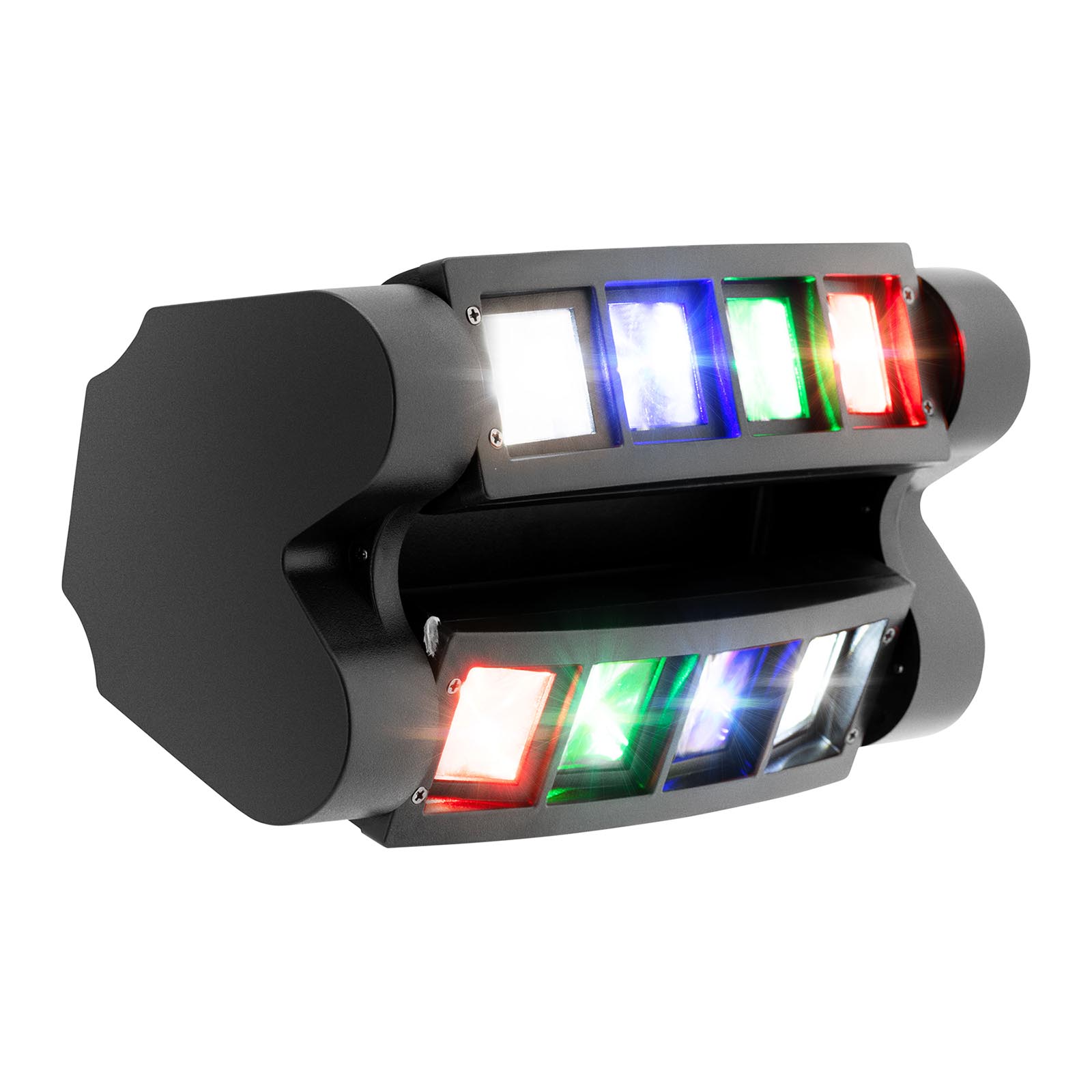 Pajkova luč s premikajočo se glavo - 8 LED - 27 W - RGBW